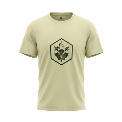 MEN LUMBERJACK TEE BIG CAMOUFLAGE LOGO GREEN